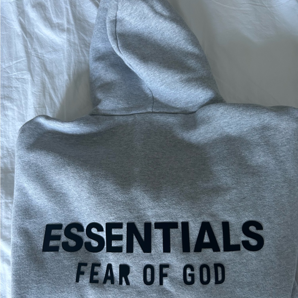 Fear of God Essentials Heather Gray Pullover